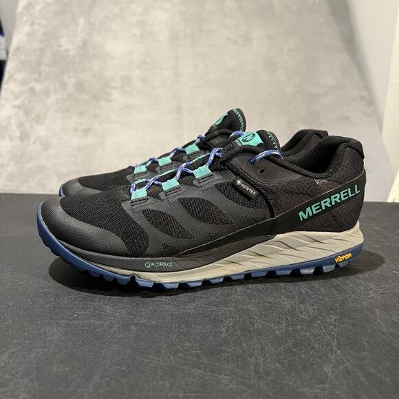 Merrell Antora 2 Shoes Womens Size 9 Black Gore-Tex Vibram Trail Running J066122 - Picture 3 of 11